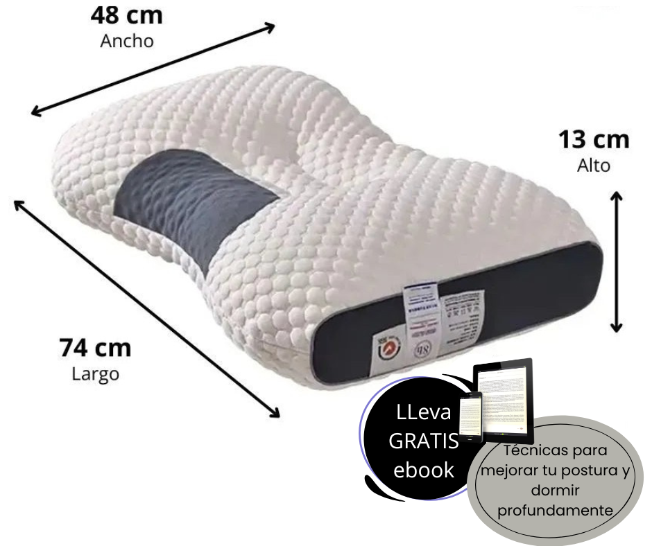 DESCANSO PLACENTERO CON ALMOHADA ORTOPÉDICA + EBOOK GRATIS